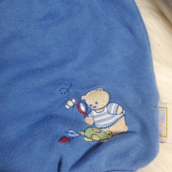 🌿5/$25 McBaby Blue Teddy Bear Shorts | sz 3-6m - Picture 5 of 6